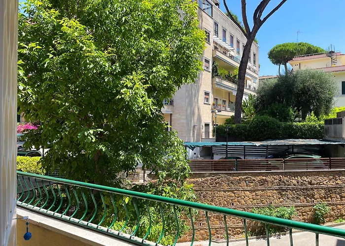 Viaggio Da Bea Al Gianicolo דירה